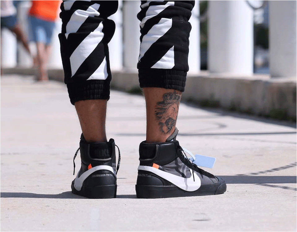 off-white×Nike Blazer mid 'Grim Reapers'