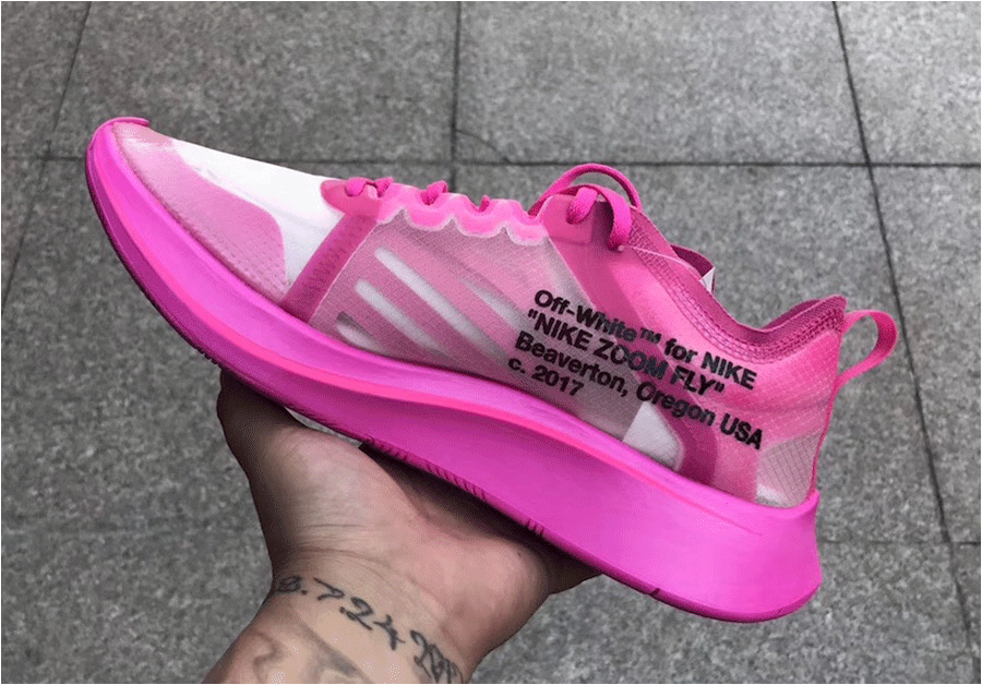 nike zoom fly sp pink