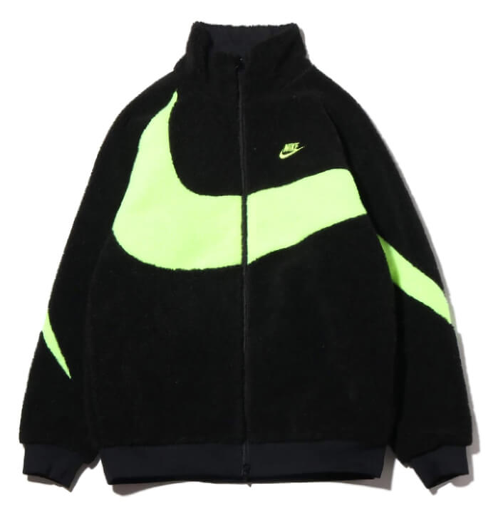 XL NIKE BIG SWOOSH ボアジャケット-