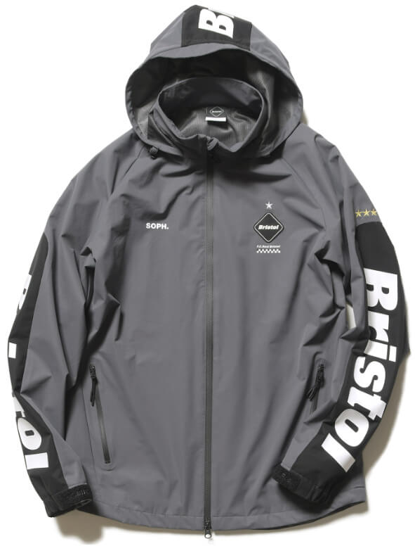 FCRB 2019SS WARM UP JACKET GREY