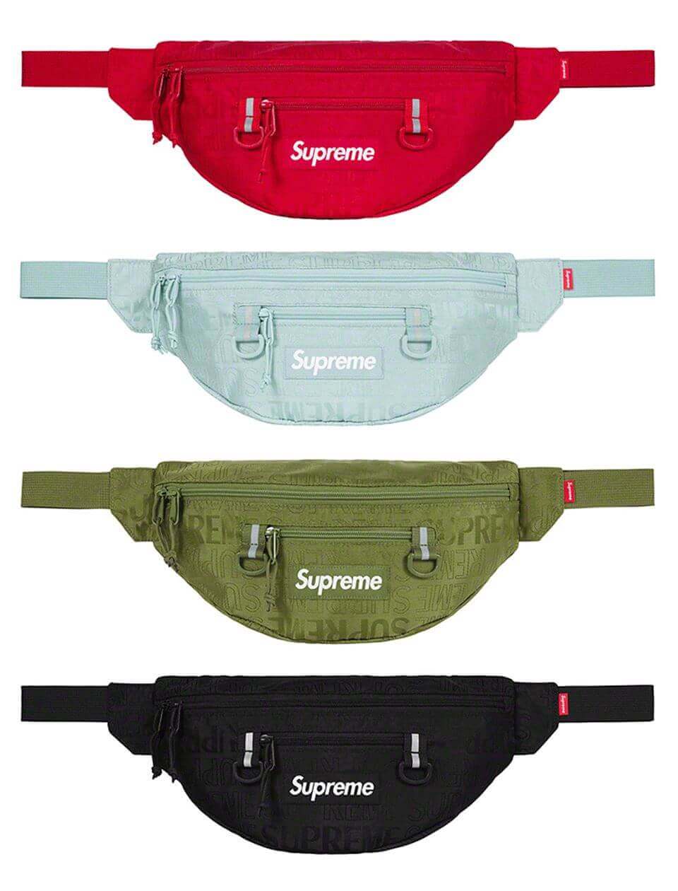 Supreme 19SS バッグ類まとめ（Backpack/Waist bag/Shoulder Bag等