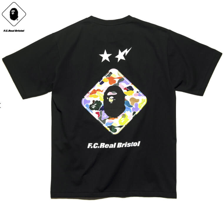 BAPE x F.C.R.B. BACK EMBLEM TEE Mサイズ