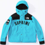 Supreme®/The North Face® Arc Logo Mountain Parka Blue Front