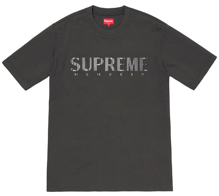 Supreme Gradient Logo Tee  2019ss Tシャツ