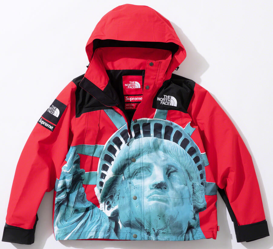 新品未使用 supreme THE NORTH FACE 自由の女神 赤S | angeloawards.com