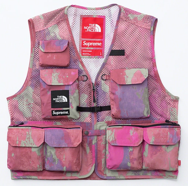 supreme north face cargo vest sサイズ