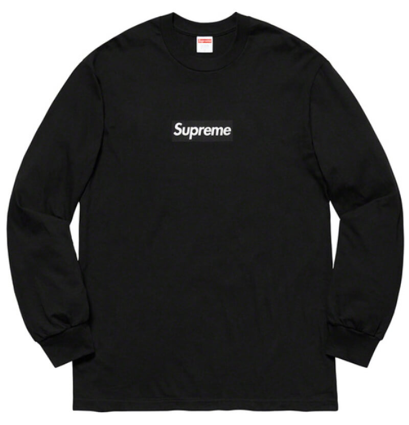 【Supreme 2020FW Week7】 ボックスロゴ LS Tシャツ ブラック