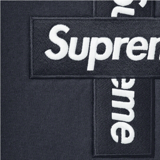 華麗 Supreme Cross シュプリームクロスボックスロゴ Logo Box パーカー