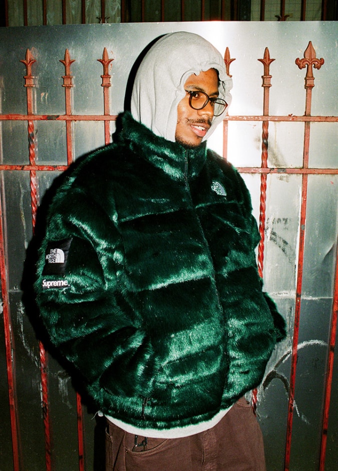 Supreme×THE NORTH FACE 2020AW フェイクファーヌプシ