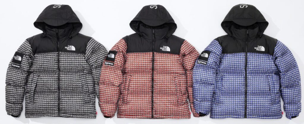 supreme north スタッズ studded ヌプシ nuptse 黒 正規登録店