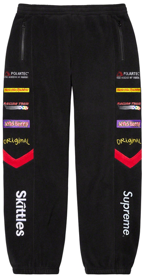 M 黒 Supreme®/Skittles®/Polartec® Pant